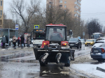 В Звенигороде все силы коммунальщиков брошены на борьбу со снегом