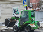 В Звенигороде все силы коммунальщиков брошены на борьбу со снегом