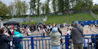 Более 500 звенигородцев собрались на стадионе «Спартак» в честь Великой Победы - Regions.Ru
