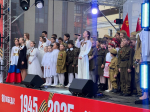 День Победы в Звенигороде прошел трогательно, но с юмористом